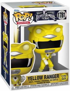 POP Movies Mighty Morphin Power Rangers the Movie Yellow Ranger Glow-in-the-Dark Vinyl Figure