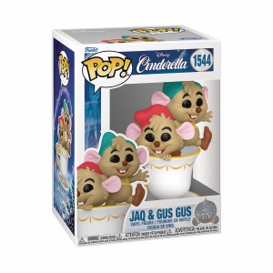 POP Disney Cinderella 75th Anniversary Jaq and Gus Gus Vinyl Figure
