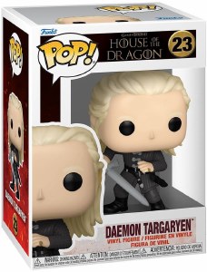 POP Game of Thrones House of the Dragon Daemon Targaryen w/Dark Sister Vinyl Figure