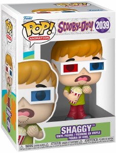 POP Animation Scooby-Doo 3D Glasses Shaggy w/Popcorn Vinyl Figure