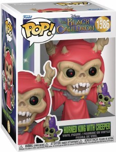 POP Disney Black Cauldron Horned King w/Creeper Vinyl Figure