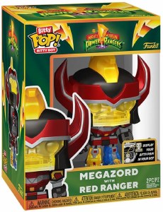 Bitty POP Bitty Bot Mighty Morphin Power Ranger Megazord w/Red Ranger Vinyl Figure Set