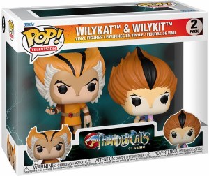 POP TV Thundercats Wilykat and Wilykit Vinyl Figure 2 Pack