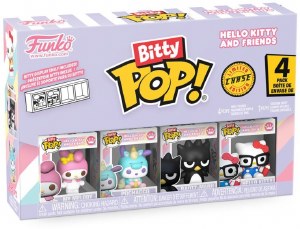 Bitty POP Hello Kitty and Friends My Melody Vinyl Figure 4 Pack