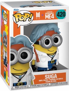 POP BTS x Despicable Me 4 Suga Minion Vinyl Figure