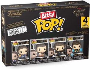Bitty POP Netflix Shadow and Bone Vinyl Figure 4 Pack