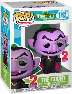 POP TV Sesame Street The Count Vinyl Figure