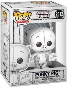 POP Animation Looney Tunes Porky Pig Sketch Vinyl Figure
