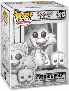 POP Animation Looney Tunes Sylvester and Tweety Sketch Vinyl Figure