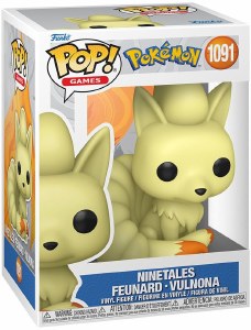 POP Games Pokemon Ninetales Vinyl Figure