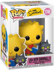 POP TV Simpsons Lisa w/Snowball II Vinyl Figure
