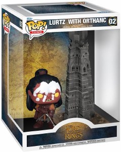 POP Lord of the Rings Lurtz w/Orthanc Town Vinyl Figure