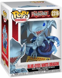 POP Animation Yu-Gi-Oh Blue-Eyes White Dragon Card Premium Vinyl Figure