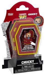 Pocket POPper Chucky Vinyl Figure in Coffin