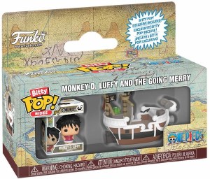 Bitty POP One Piece Monkey D Luffy w/Going Merry Rides Vinyl Figure Set