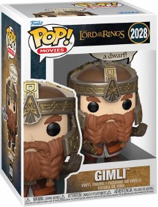 POP Movies Lord of the Rings Gimli Sayings Vinyl Figure