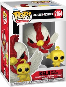 POP Animation Rooster Fighter Keiji w/Piyoko Vinyl Figure