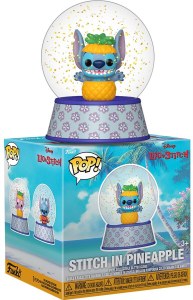 POP Disney Lilo &amp; Stitch Glitter Globe Stitch in Pineapple