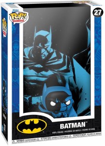 POP Comic Covers Batman Black &amp; Blue Batman Vinyl Figure