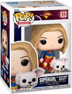 POP DC Heroes Supergirl 2026 Supergirl w/Puppy Krypto Vinyl Figure Set