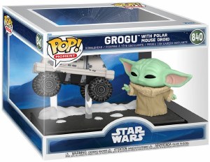POP Star Wars The Mandalorian and Grogu Grogu w/Polar Mouse Droid Moment Vinyl Figure Set