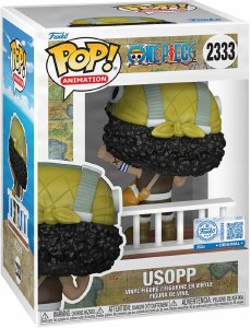 POP Animation One Piece Straw Hat Pirates Usopp EE Exclusive Vinyl Figure