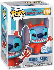 POP Disney Lilo &amp; Stitch Devilish Stitch CHASE EE Exclusive Vinyl Figure