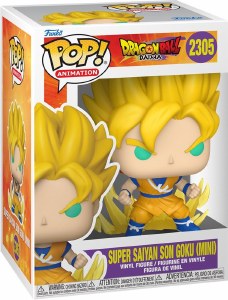 POP Animation Dragon Ball Daima Super Saiyan 2 Son Goku Mini Vinyl Figure
