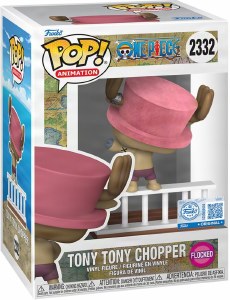 POP Animation One Piece Straw Hat Pirates Tony Tony Chopper EE Exclusive Flocked Vinyl Figure