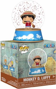 POP One Piece Glitter Globe Monkey D Luffy