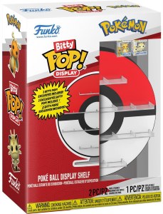 Bitty POP Pokemon Poke Ball Display Shelf