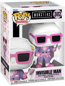 POP Animation Universal Monsters Invisible Man Anime Style Vinyl Figure