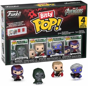 Bitty POP Avengers Doomsday Doctor Doom/Thor/Nightcrawler/Magneto Vinyl Figure 4 Pack