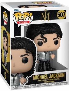 POP Rocks Michael Jackson Bad Tour MJ Metallic Vinyl Figure