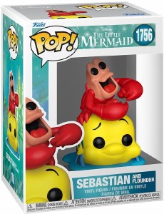 POP Disney The Little Mermaid Sebastian w/Flounder Vinyl Figure
