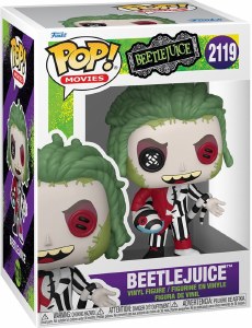 POP Movies BJ Patchwork Beetlejuice Vinyl Figure