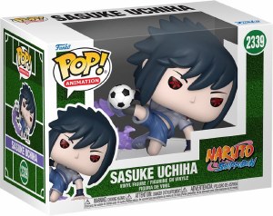 POP Animation Naruto Shippuden Soccer Sasuke Uchiha Vinyl Figure