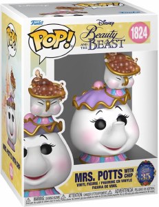 POP Disney Beauty and the Beast Mrs Potts w/Chip Vinyl Figure
