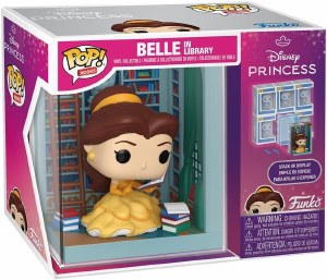 POP Disney Beauty and the Beast Belle in Library Nooks Vinyl Figure Set