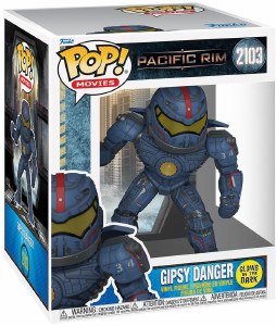 POP Movies Pacific Rim Gipsy Danger Glow-in-the-Dark Super Vinyl Figure