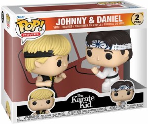 POP Movies Karate Kid Johnny/Daniel Vinyl Figure 2 Pack