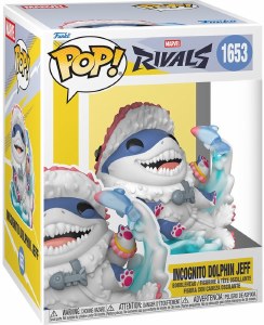 POP Marvel Rivals Incognito Dolphin Jeff Premium Vinyl Figure