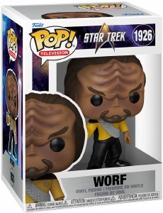 POP TV Star Trek the Next Generation Worf V2 Vinyl Figure