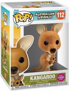 POP Australian Animals Kangaroo Flocked Vinyl Figure
