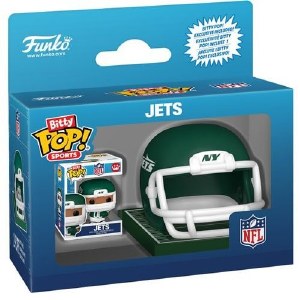 POP Bitty Sports NFL AFC Jets Funko Helmet Vinyl Figure