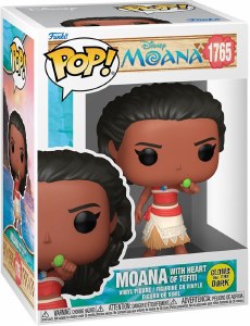 POP Disney Moana Moana w/Heart of Te Fiti Glow in the Dark Vinyl Figure