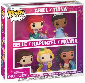 POP Disney Princess Vinyl Figure 5 Pack