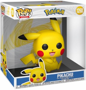 POP Games Pokemon Pikachu Sitting 10 In Vinyl Figure