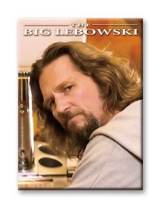 Big Lebowski The Dude Look Flat Magnet