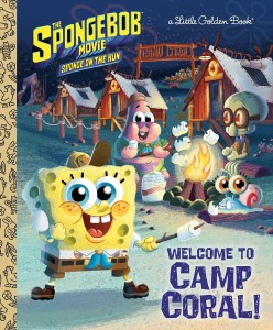 Spongebob Little Golden Book Welcome Camp Coral